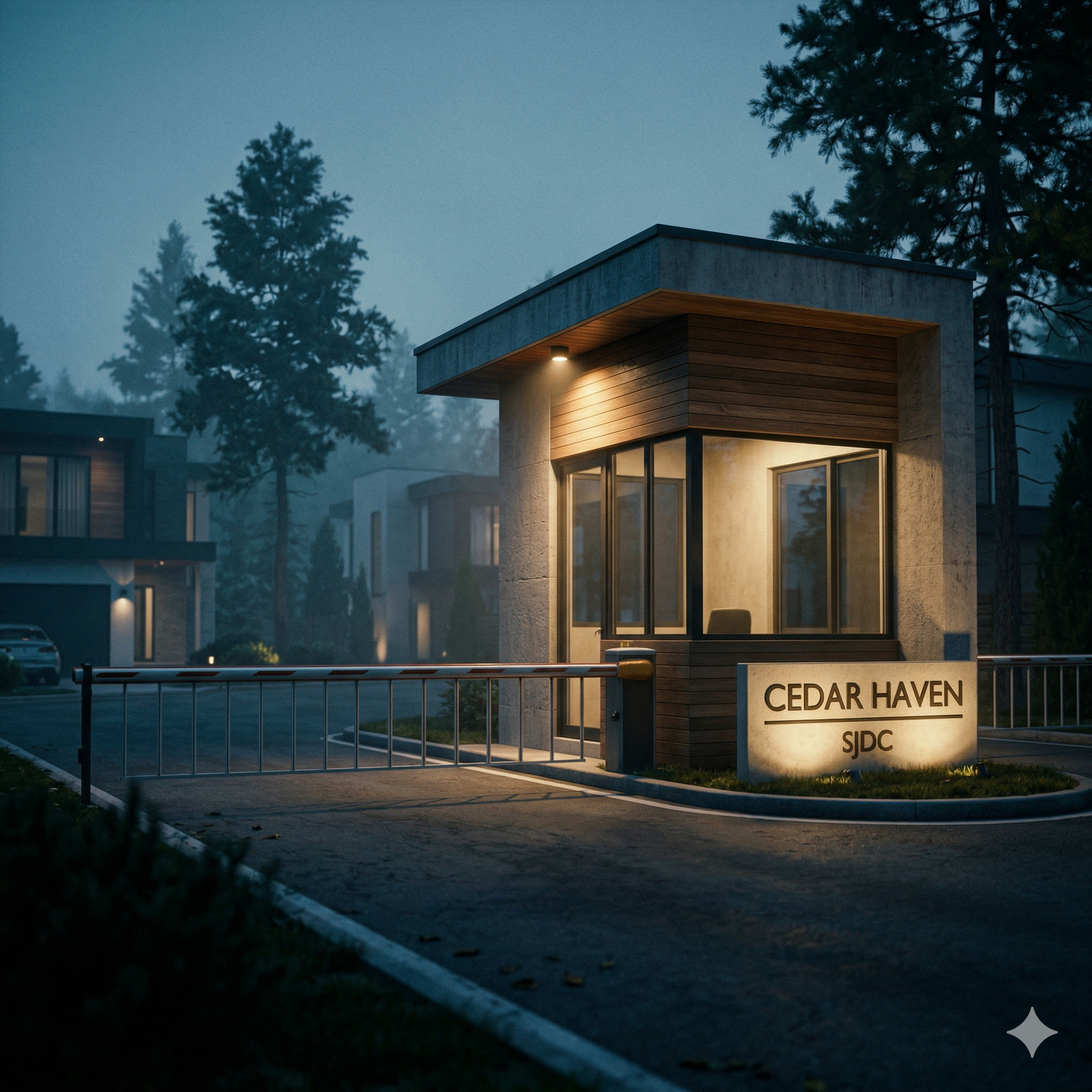 Secure Subdivision Entry